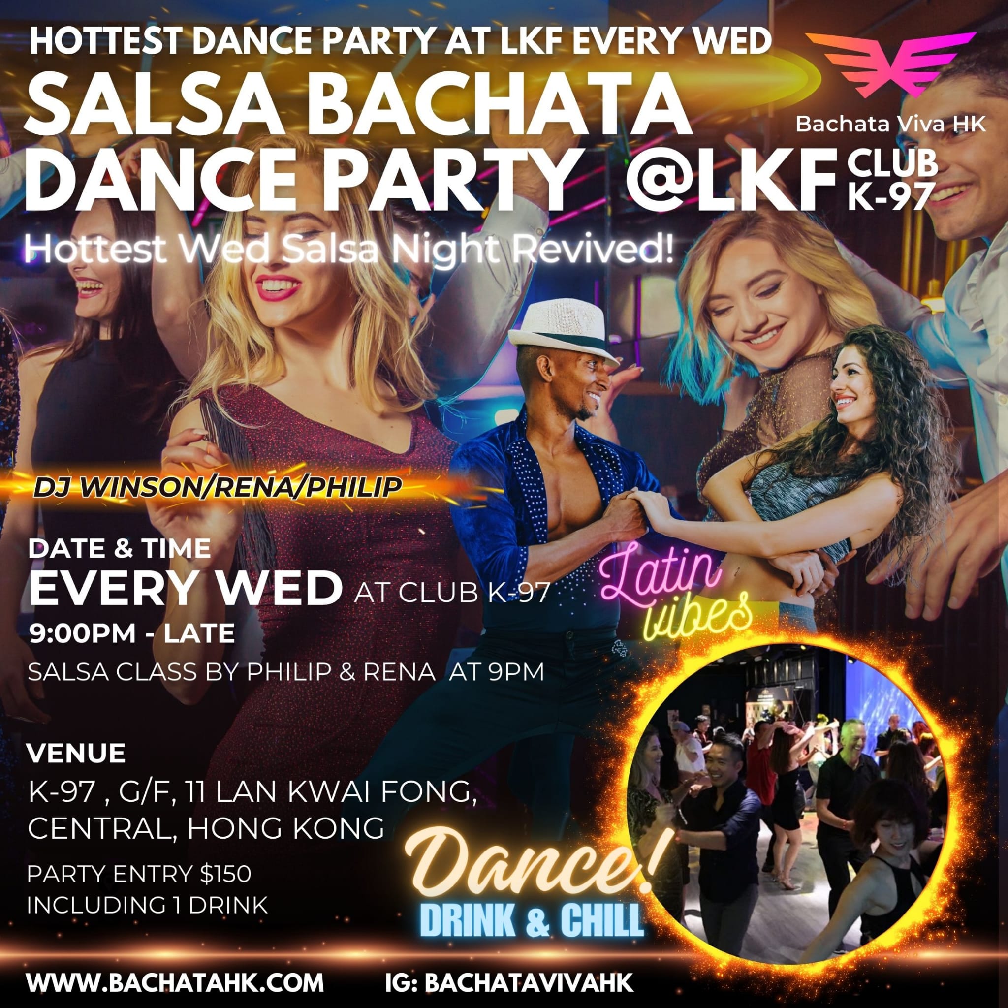 Salsa Bachata Dance Party